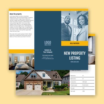 Free real estate – flyer template