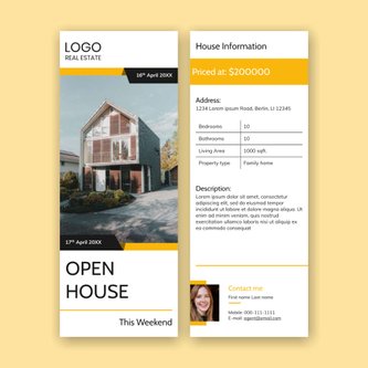 Free real estate – flyer template