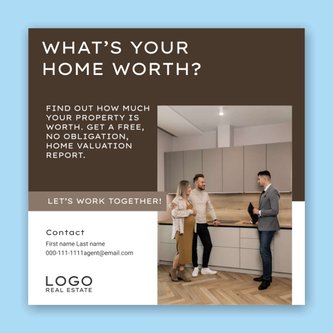 Free real estate – instagram template