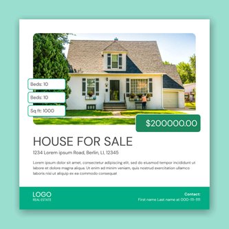 Free real estate – instagram template