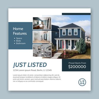 Free real estate – instagram template