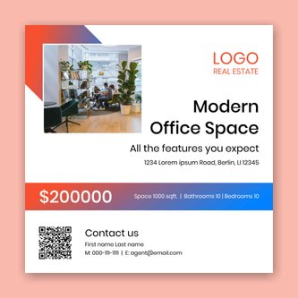 Free real estate – instagram template