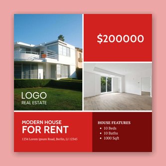 Free real estate – instagram template