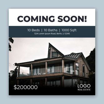 Free real estate – instagram template