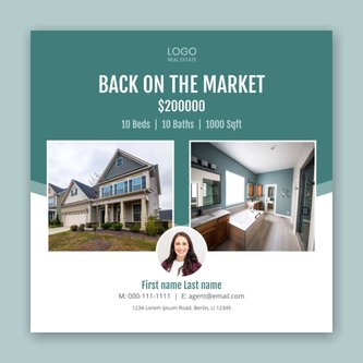 Free real estate – instagram template