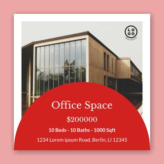 Free real estate – instagram template