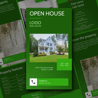 Free real estate – instagram stories template