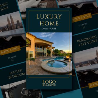 Free real estate – instagram stories template