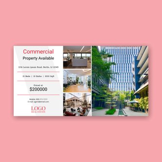 Free real estate – linkedin template