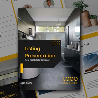 Free real estate – listing presentation – business template