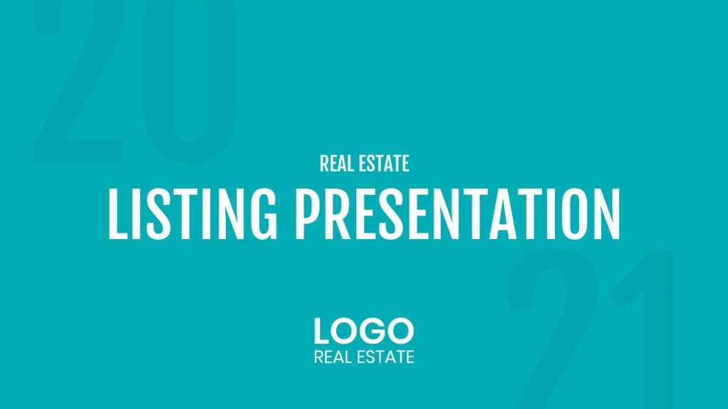 Free real estate – listing presentation – status template