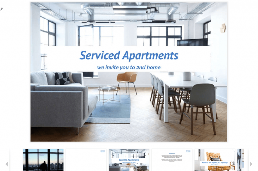 Xara Cloud Real Estate Booklet Template