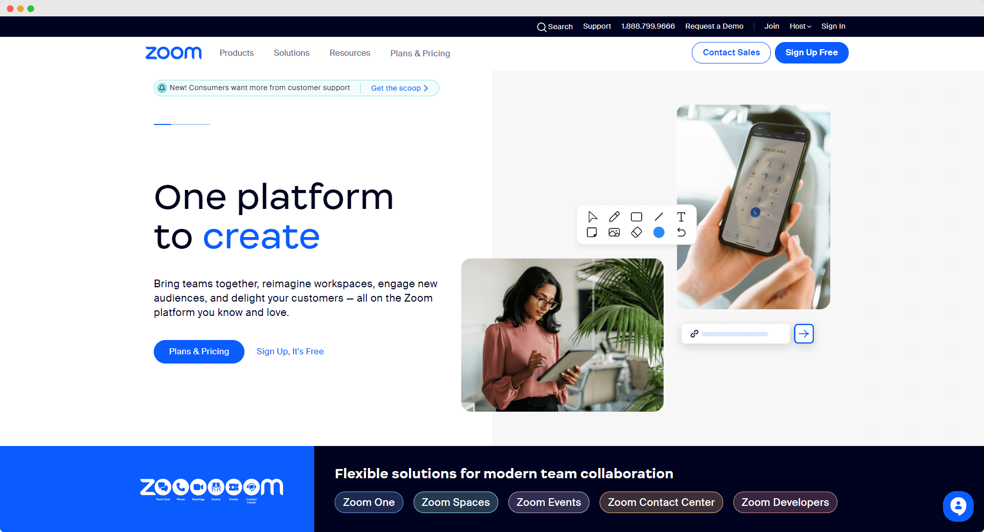 Zoom website