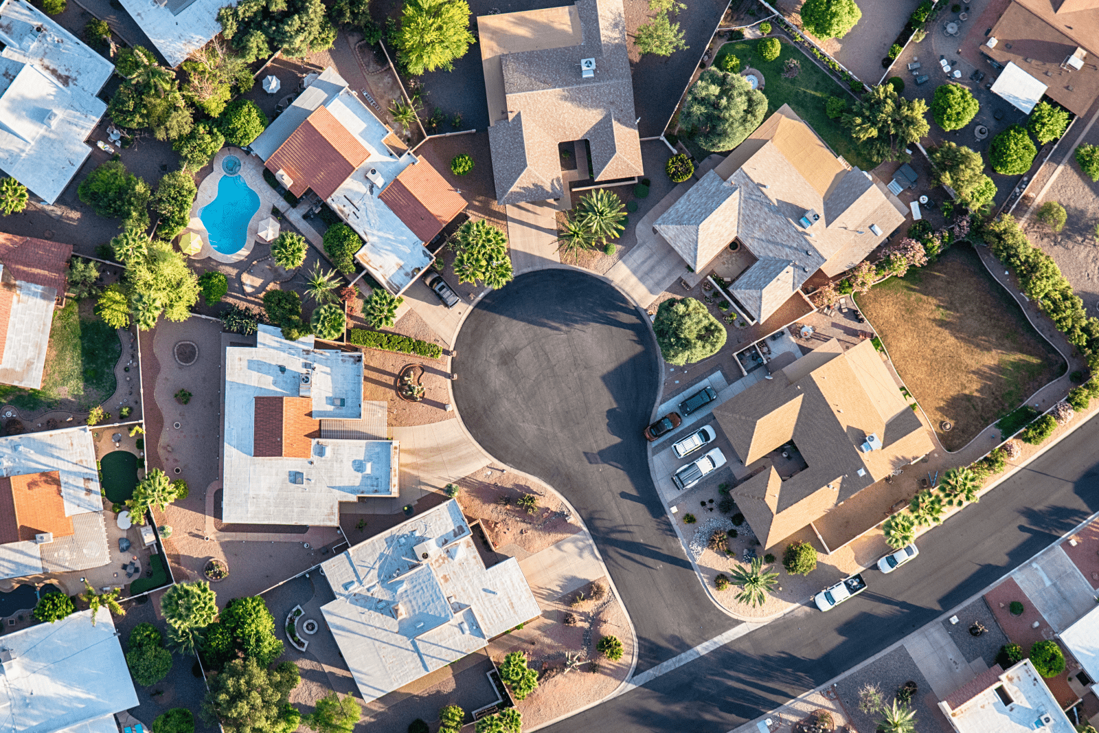 Video Drone Shot of Real Estate Listings