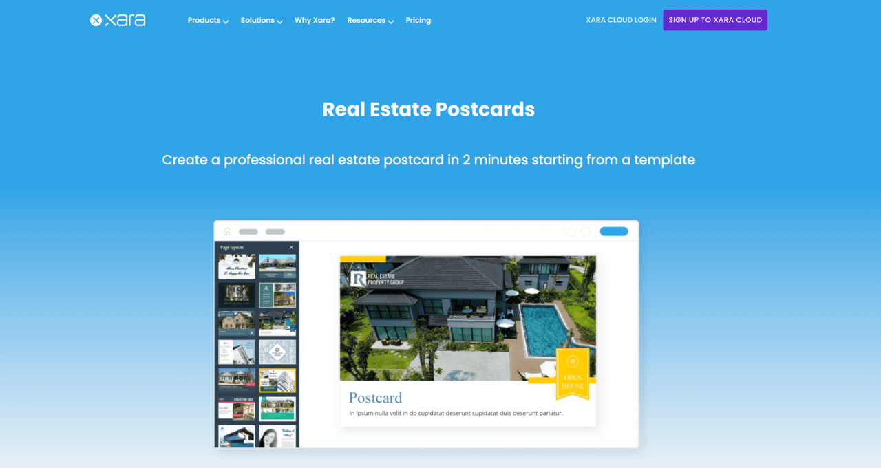 Real Estate Postcard Templates