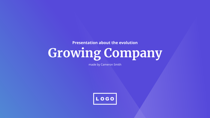 Growing Company