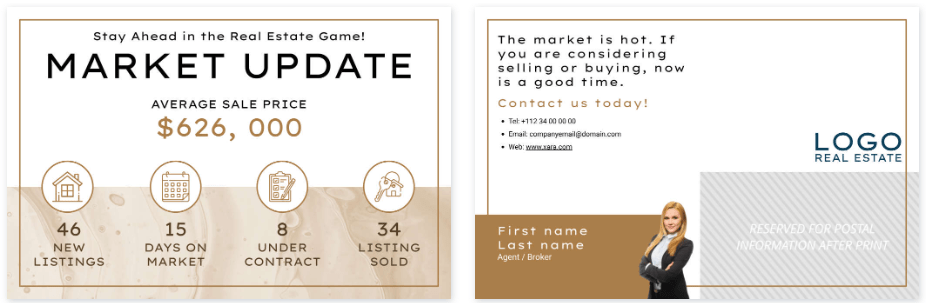 Market Update Real Estate Postcard Template from Xara-min