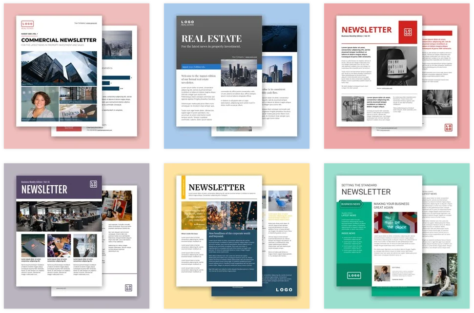 Real Estate Newsletter Templates Xara