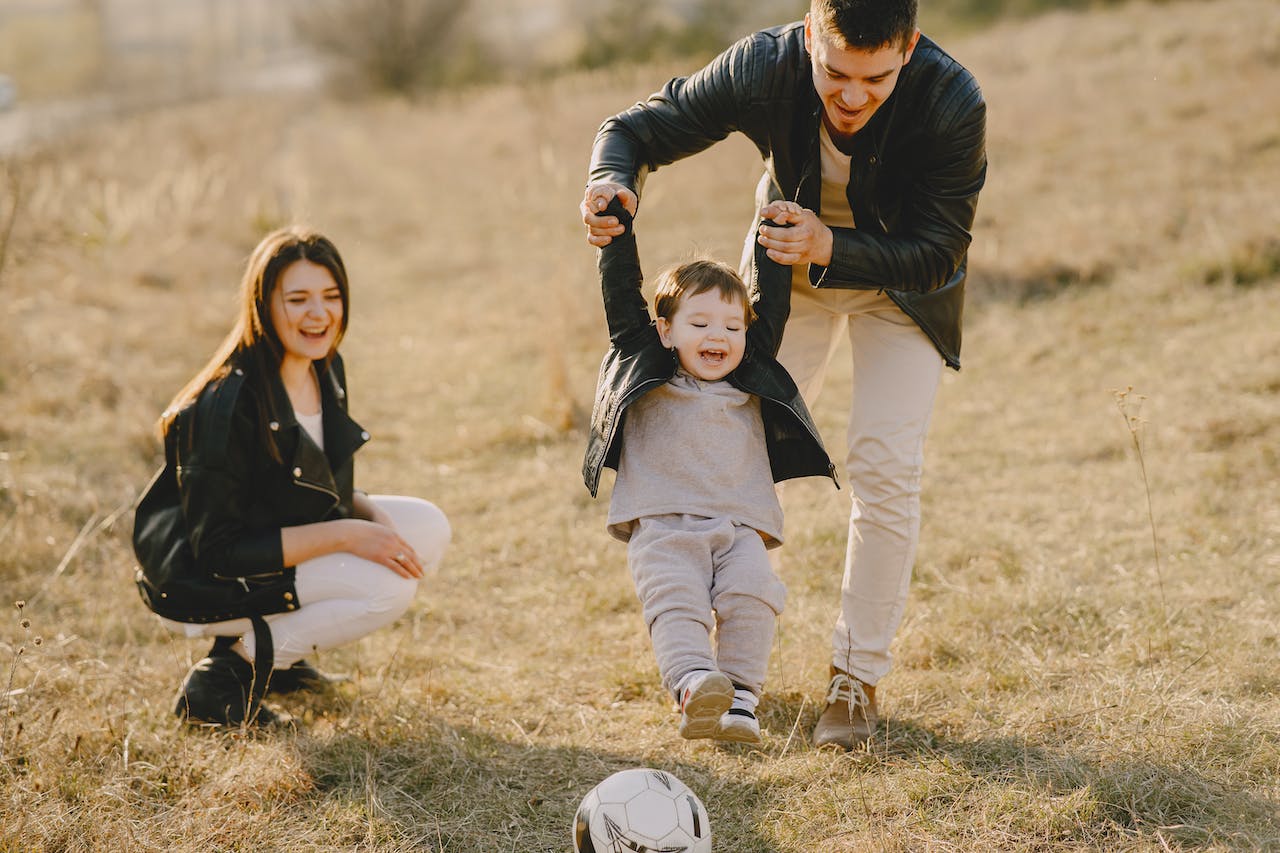 Real Estate Agent with their family