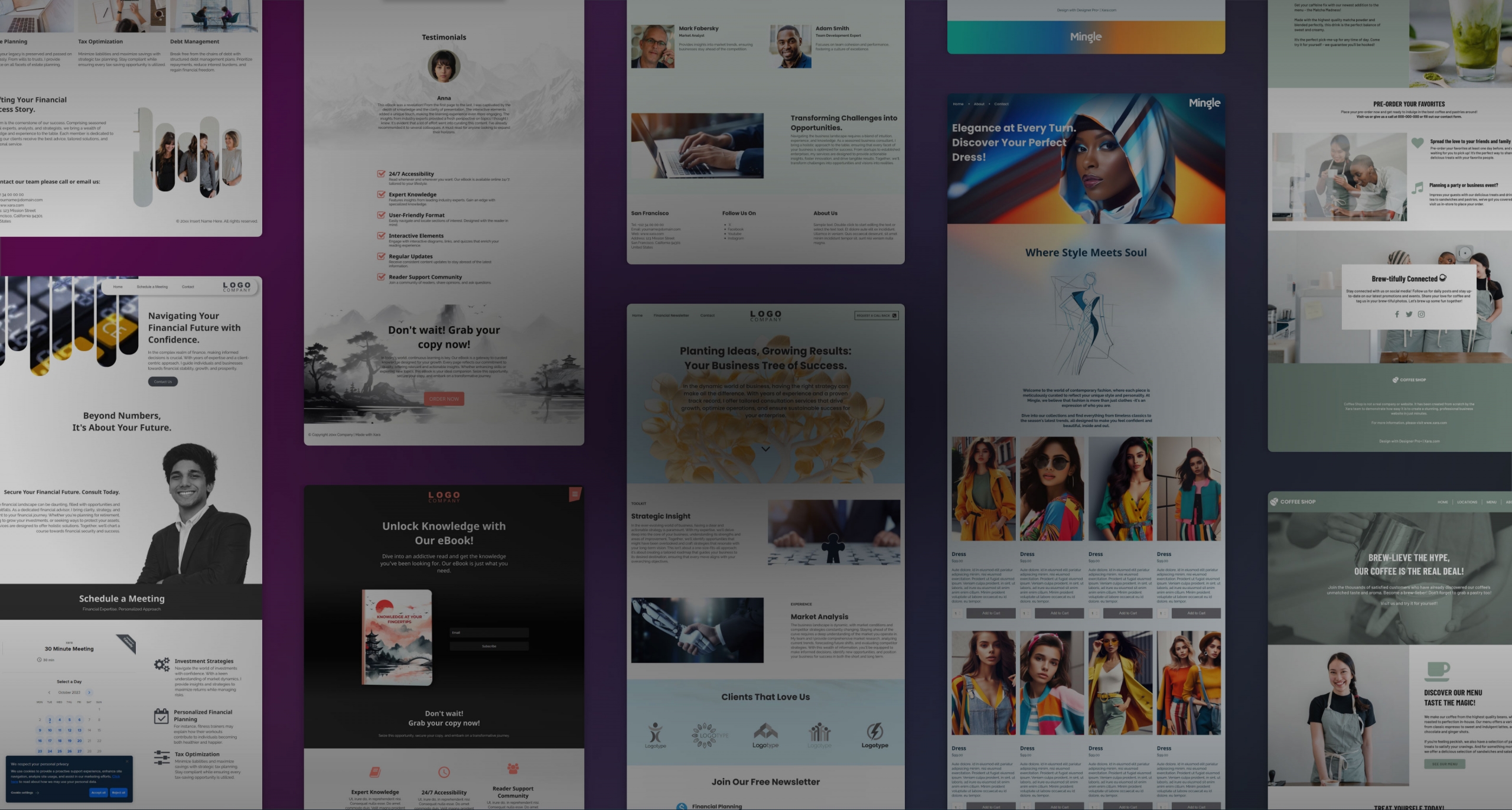 Web Designer+ website templates