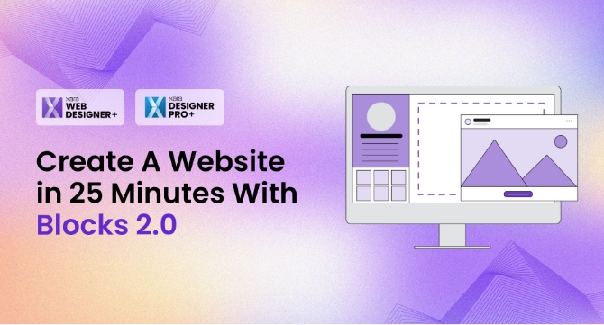 Create a website in 25 minues with Blocks 2.0